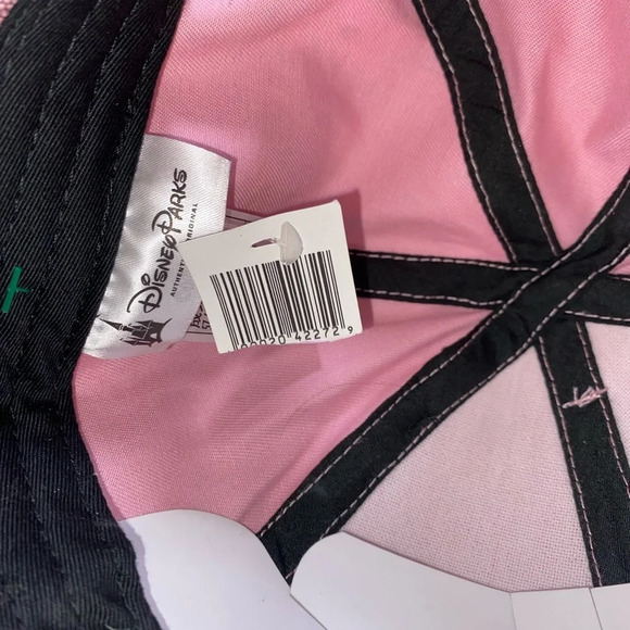 Disney Parks Minnie Mouse Ears Lace Polka Dot Pink Adjustable Hat - Adul… - Picture 2 of 6